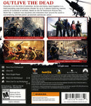 World War Z Back Cover - Xbox One Pre-Played
