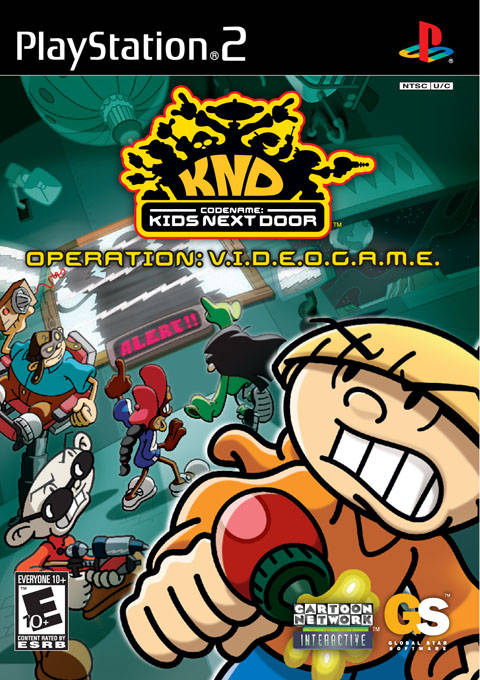 CODENAME: Kids Next Door Operation Videogame - Playstation 2 Pre-Played