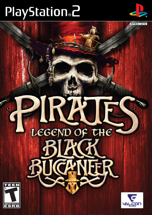 Pirates Legend of the Black Buccaneer Front Cover - Playstation 2 Pre-Played