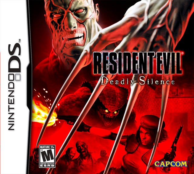Resident Evil Deadly Silence Front Cover - Nintendo DS Pre-Played