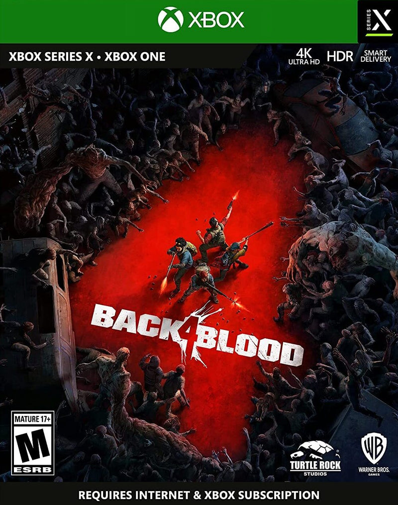 Back 4 Blood Front Cover - Xbox One/Xbox Series X Pre-Played