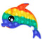 Rainbow Dolphin - Pop It Bubble Fidget Toy