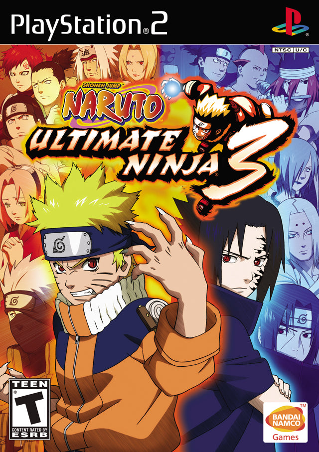 Naruto Ultimate Ninja 3  - Playstation 2 Pre-Played