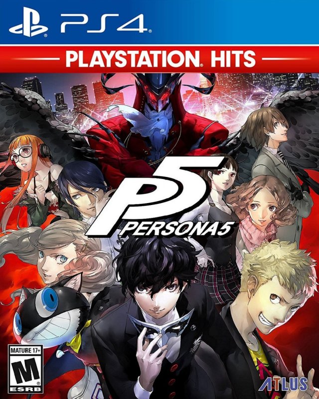 Persona 5 Front Cover - Playstation 4 Pre-Played