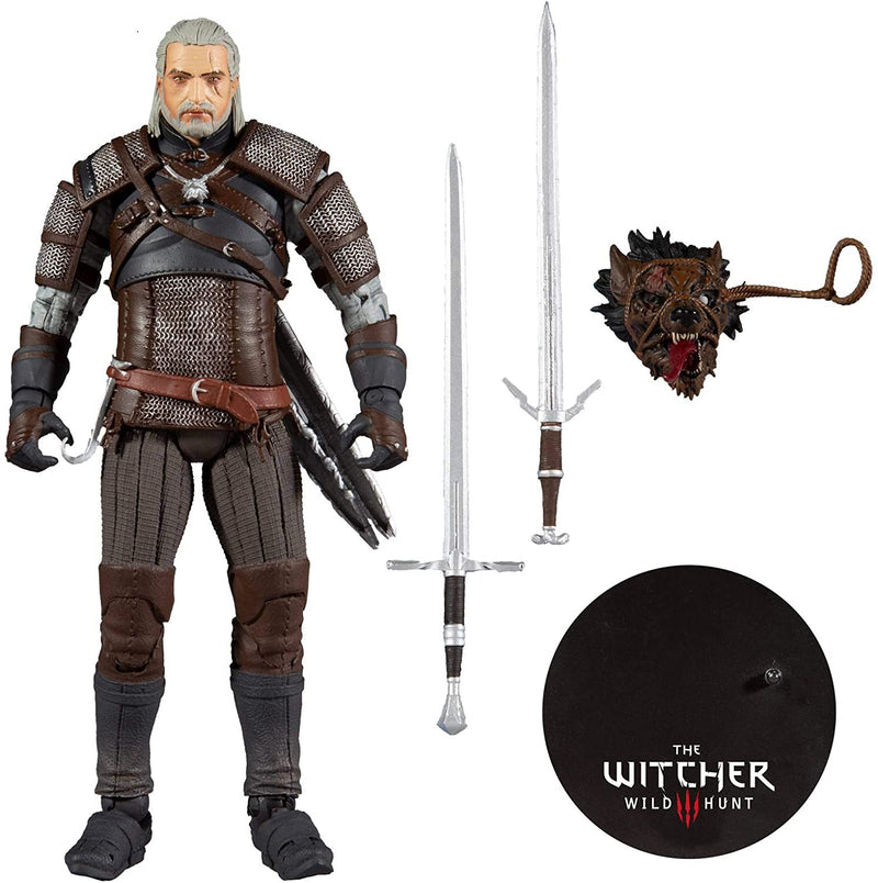 Geralt of Rivia - The Witcher III: Wild Hunt 7" Figure