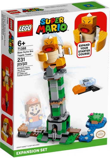 Boss Sumo Bro Topple Tower Expansion Set - Lego Super Mario 71388