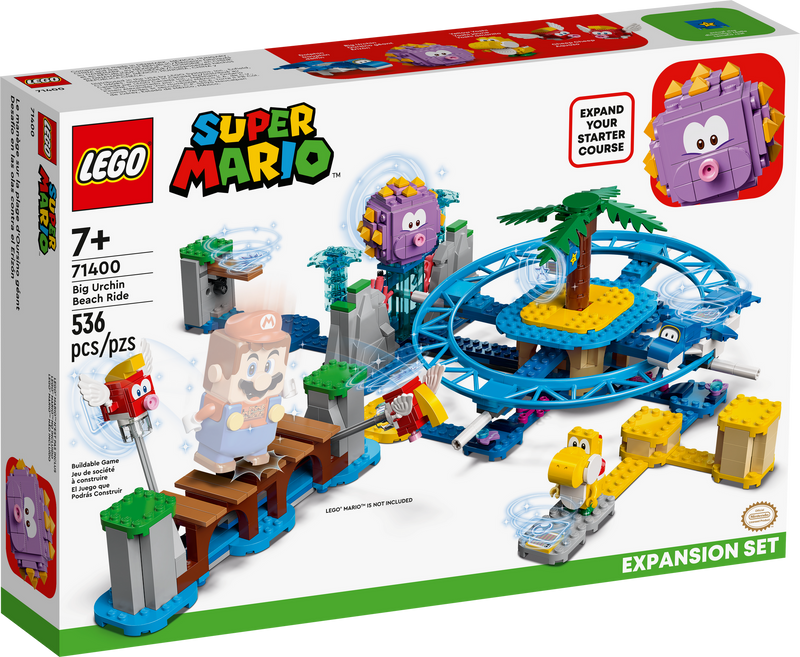 Big Urchin Beach Ride Expansion Set - Lego Super Mario 71400