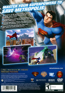 Superman Returns Back Cover - Playstation 2 Pre-Played