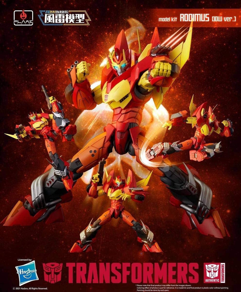 Rodimus Transformers Flame Toys Furai Model