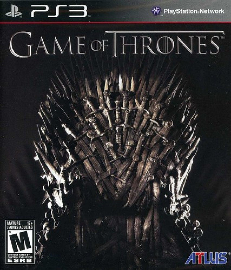 Game of Thrones Front Cover - Playstation 3 Pre-Played