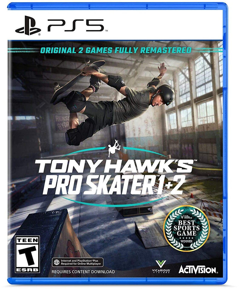 Tony Hawk's Pro Skater 1+2 - Playstation 5 Pre-Played