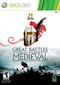 History Great Battles Medieval Front Cover - Xbox 360 Pre-Played