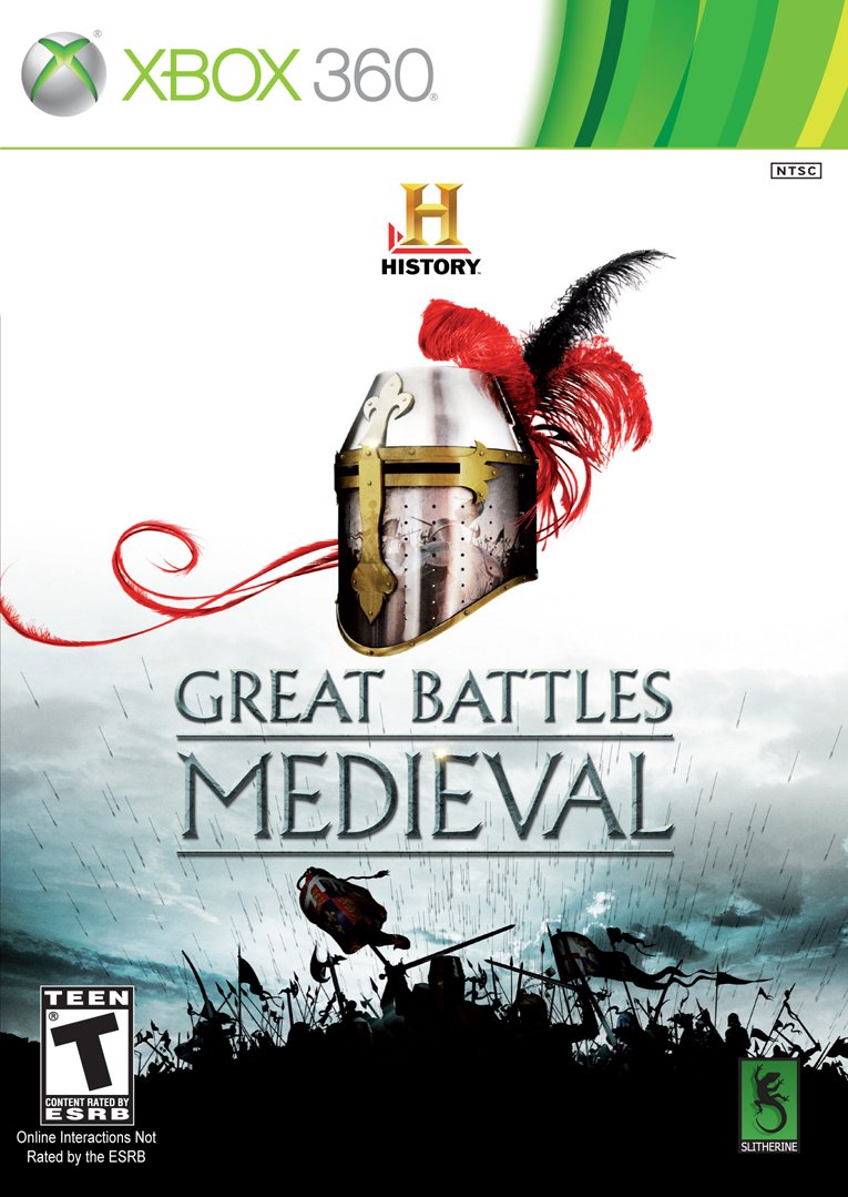 History Great Battles Medieval Front Cover - Xbox 360 Pre-Played