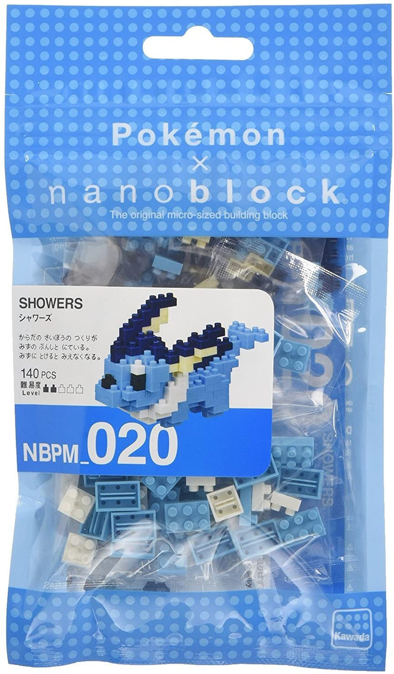 Vaporeon Nanoblock Pokemon Series
