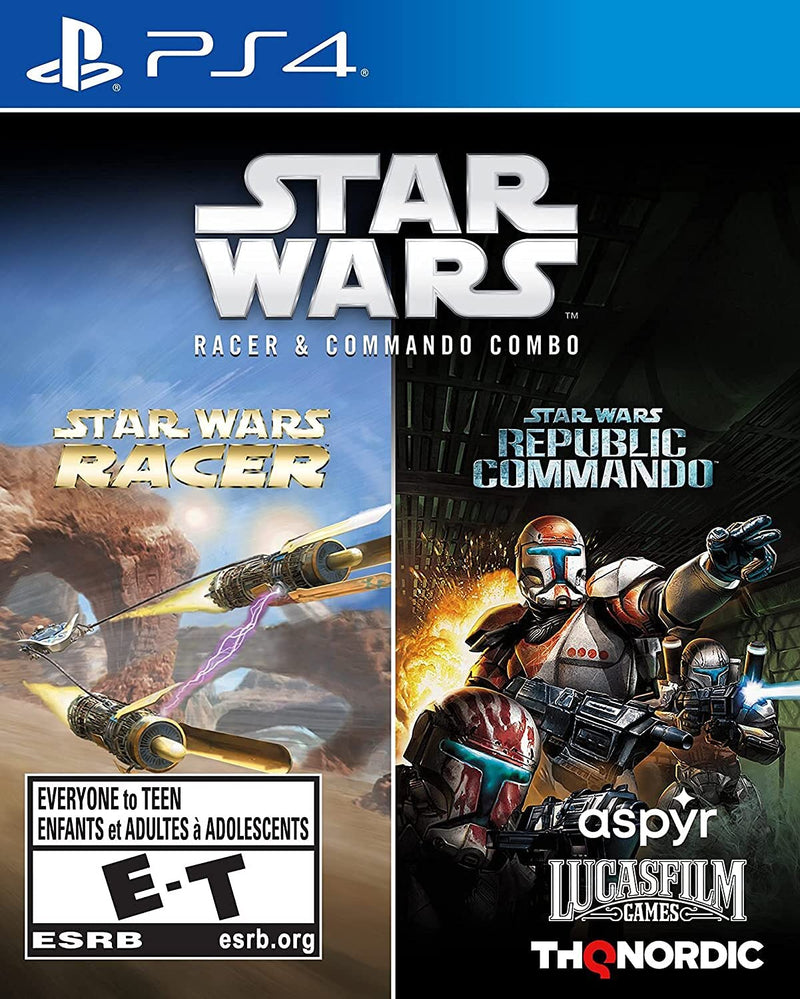 Star Wars Racer & Commando Combo - Playstation 4