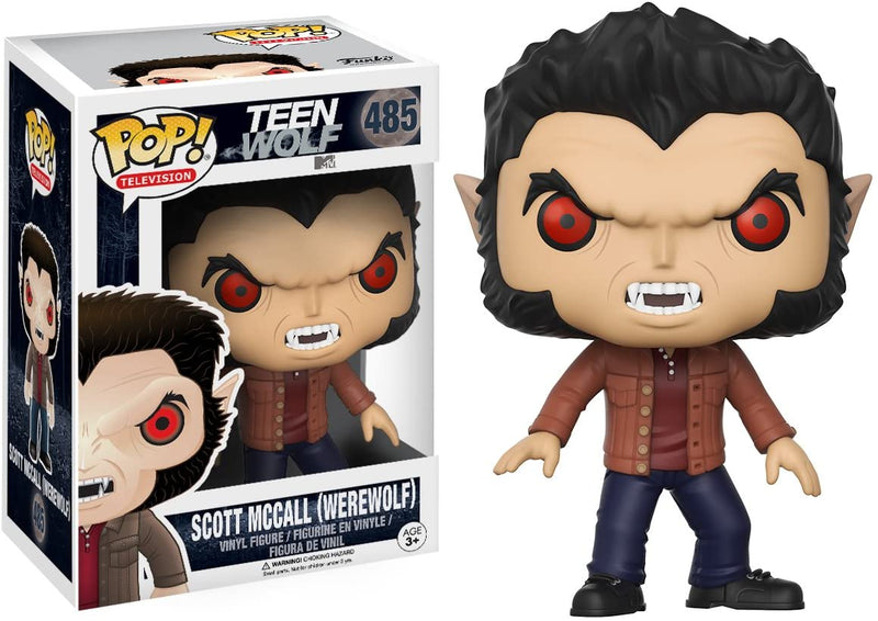 Pop! Scott McCall Werewolf 485 Box & Figure Only