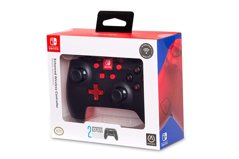 Power A Enhanced Wireless Controller Black - Nintendo Switch