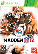 Madden NFL 12 Front Cover - Xbox 360 Pre-Played