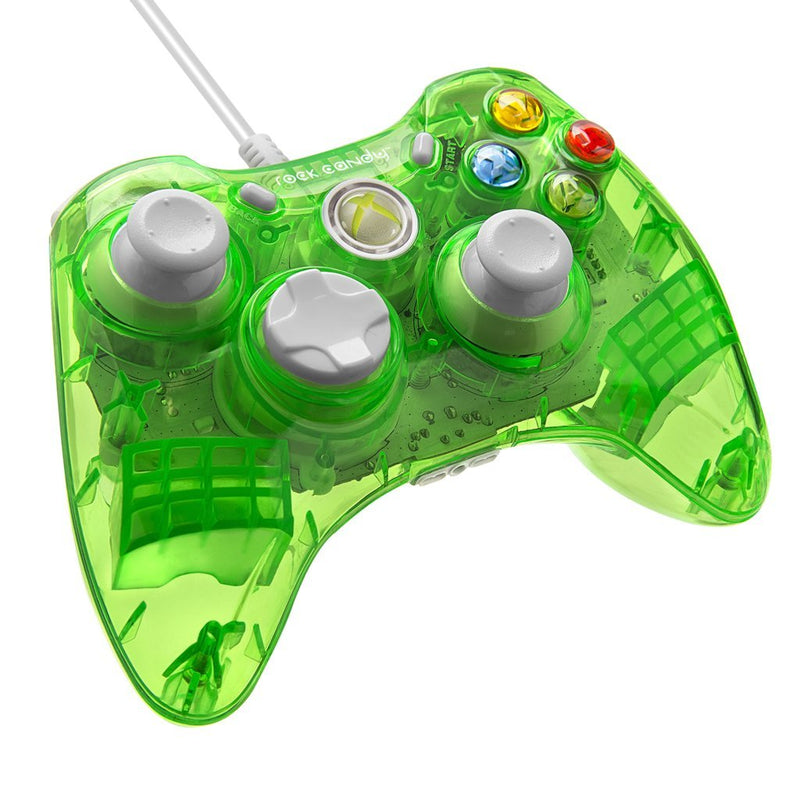 Xbox 360 Rock Candy Green Controller - Pre-Played