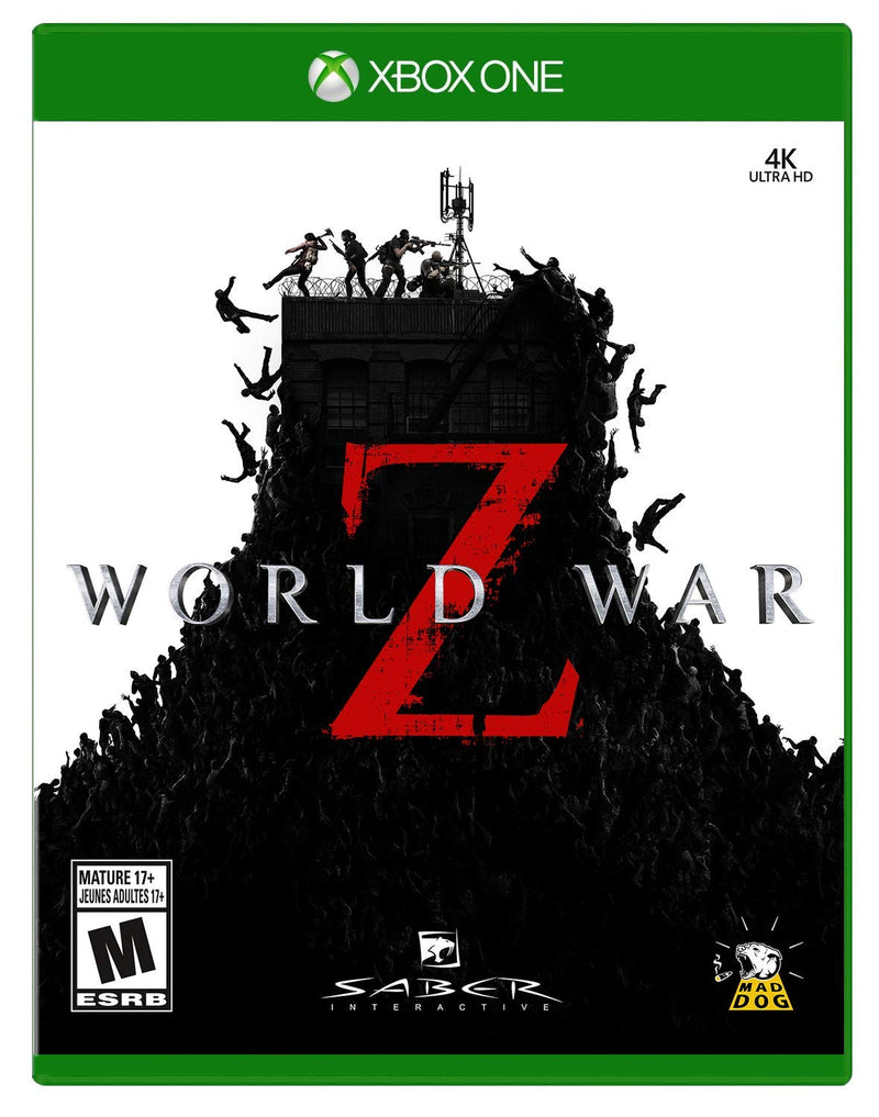 World War Z Front Cover - Xbox One Pre-Played
