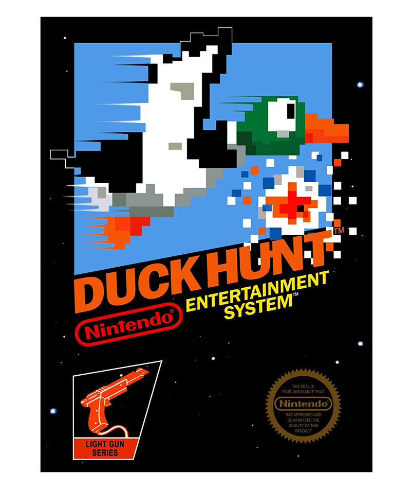 Duck Hunt Front Cover - Nintendo Entertainment System, NES Pre-Played