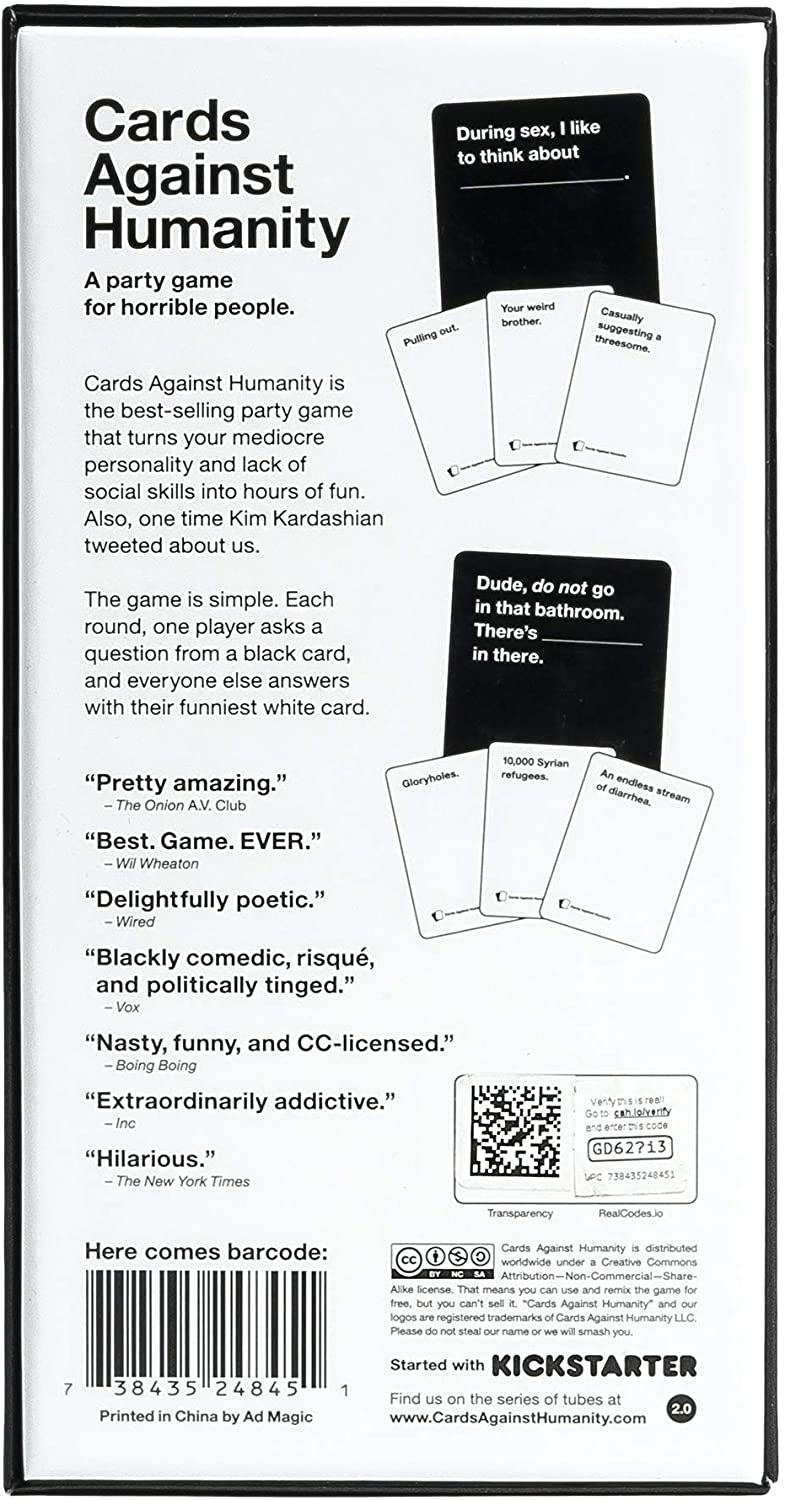 Cards Against Humanity - Pre-Played