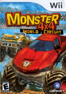 Monster 4x4 World Circuit Front Cover - Nintendo Wii Pre-Played