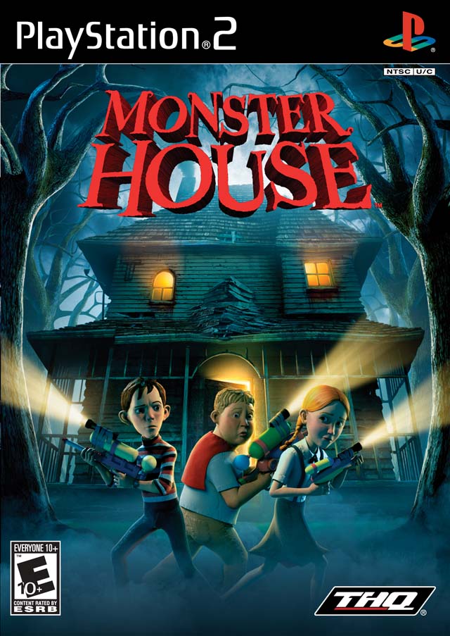 Monster House Front Cover - Playstation 2 Pre-Played
