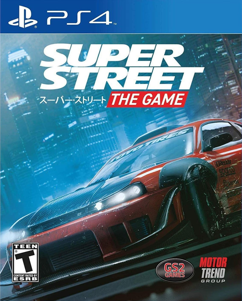 Super Street the Game Front Cover - Playstation 4 Pre-Played