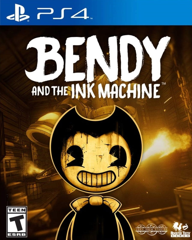 Bendy and the Ink Machine Front Cover - Playstation 4 Pre-Played