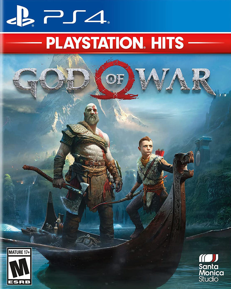 Playstation Hits God of War Front Cover - Playstation 4 Pre-Played