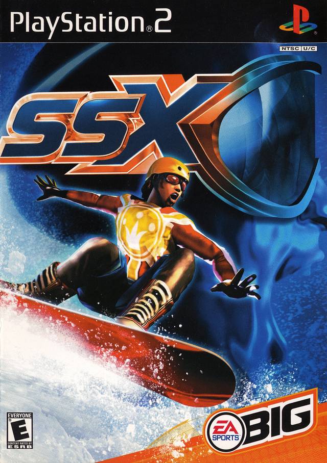 SSX Front Cover - Playstation 2 Pre-Played