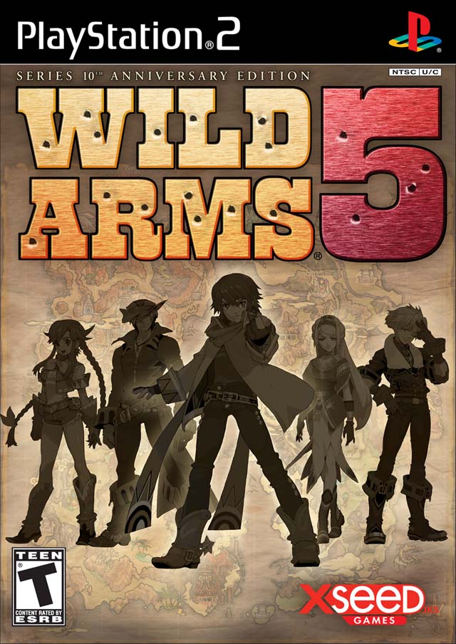 Wild Arms 5 (10th Anniversary Edition) Front Cover - Playstation 2 Pre-Played