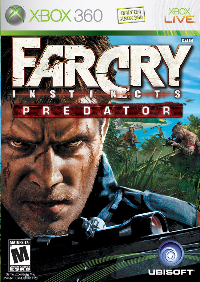 Far Cry Instincts Predator Front Cover - Xbox 360 Pre-Played