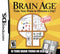 Brain Age Front Cover - Nintendo DS Pre-Played