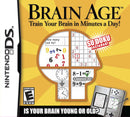 Brain Age Front Cover - Nintendo DS Pre-Played