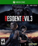 Resident Evil 3 Front Cover - Xbox One Pre-Played