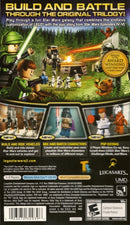 LEGO Star Wars II The Original Trilogy Back Cover - PSP Pre-Played