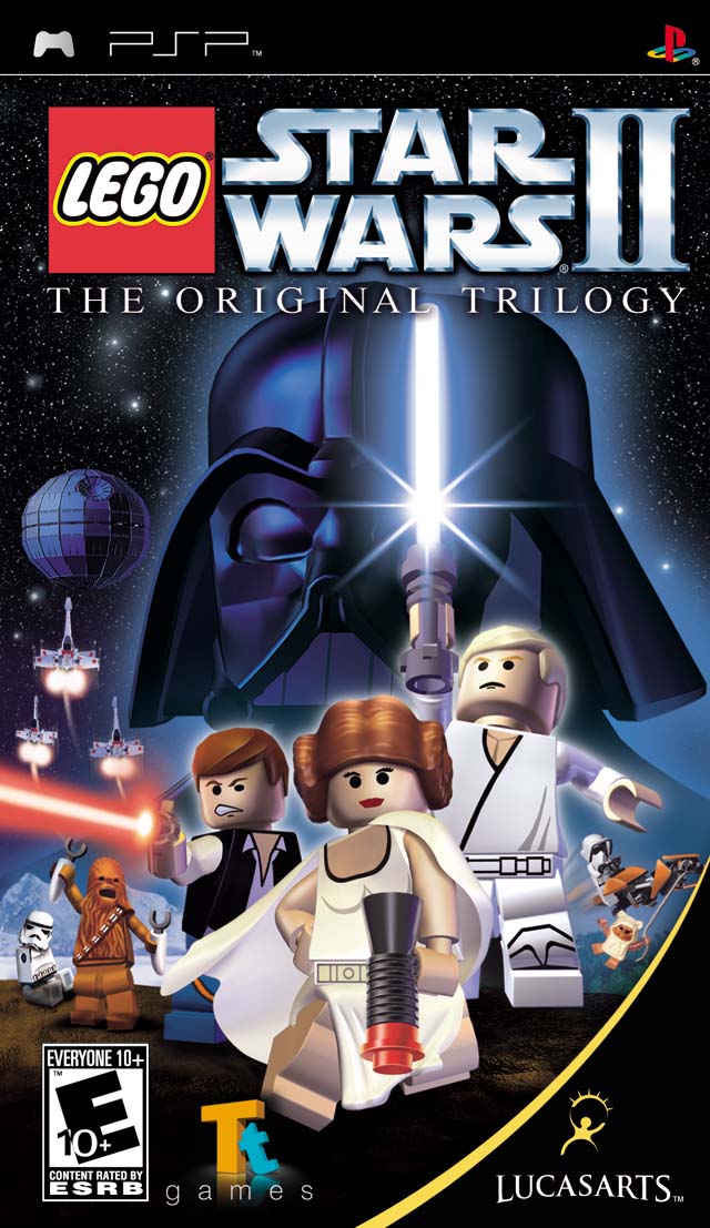 LEGO Star Wars II The Original Trilogy Front Cover - PSP Pre-Played