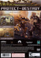 Transformers the Game Back Cover - Playstation 2 Pre-Played