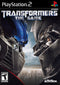 Transformers the Game Front Cover - Playstation 2 Pre-Played