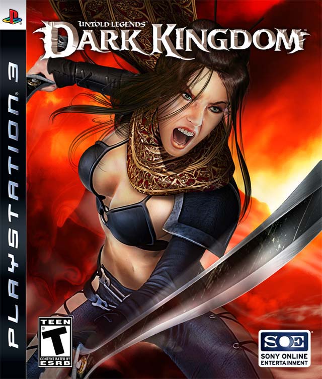 Untold Legends Dark Kingdom Front Cover - Playstation 3 Pre-Played