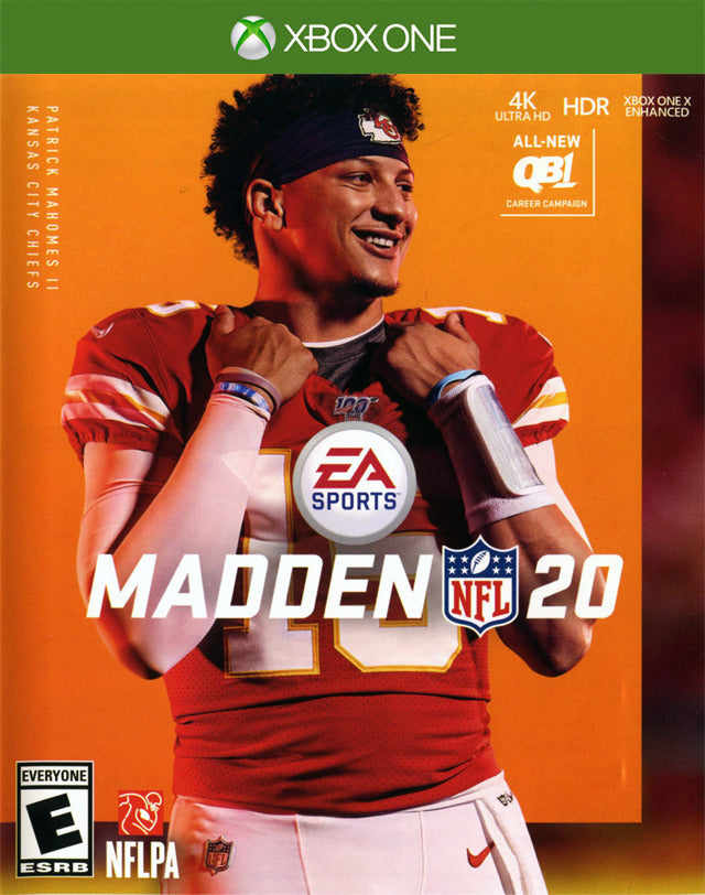 Madden 20 Front Cover - Xbox One Pre-Played