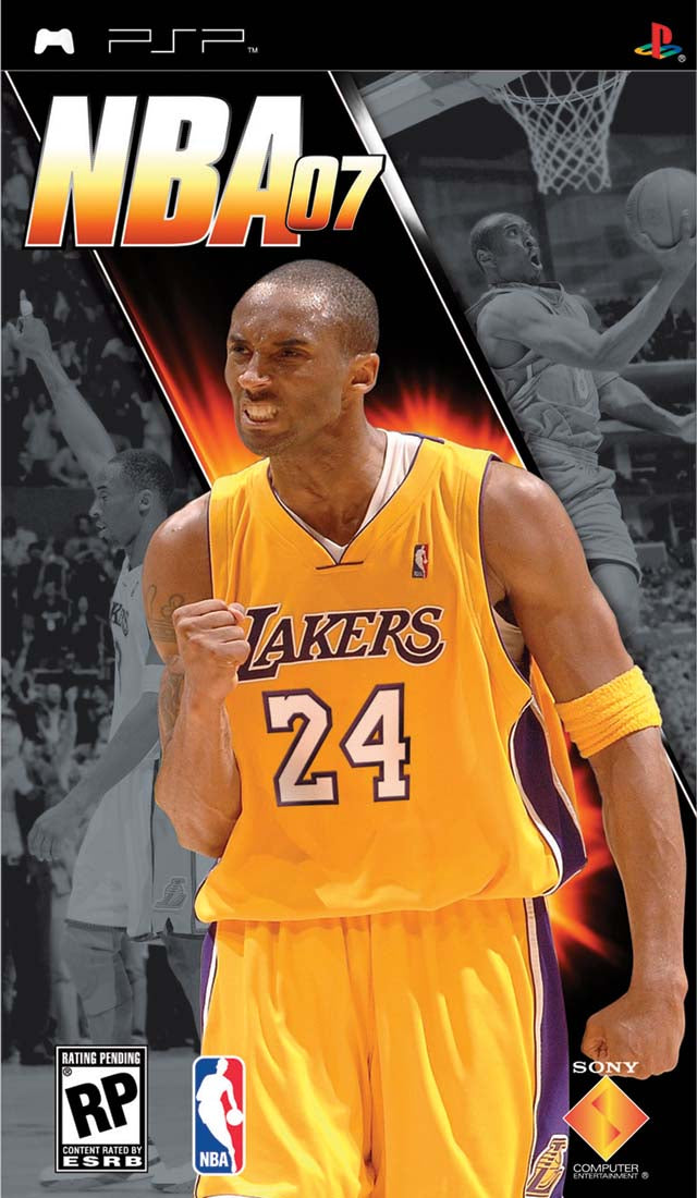 NBA 07 Front Cover - PSP Pre-Played