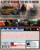 Mafia Definitive Edition Back Cover - Playstation 4 Pre-Played
