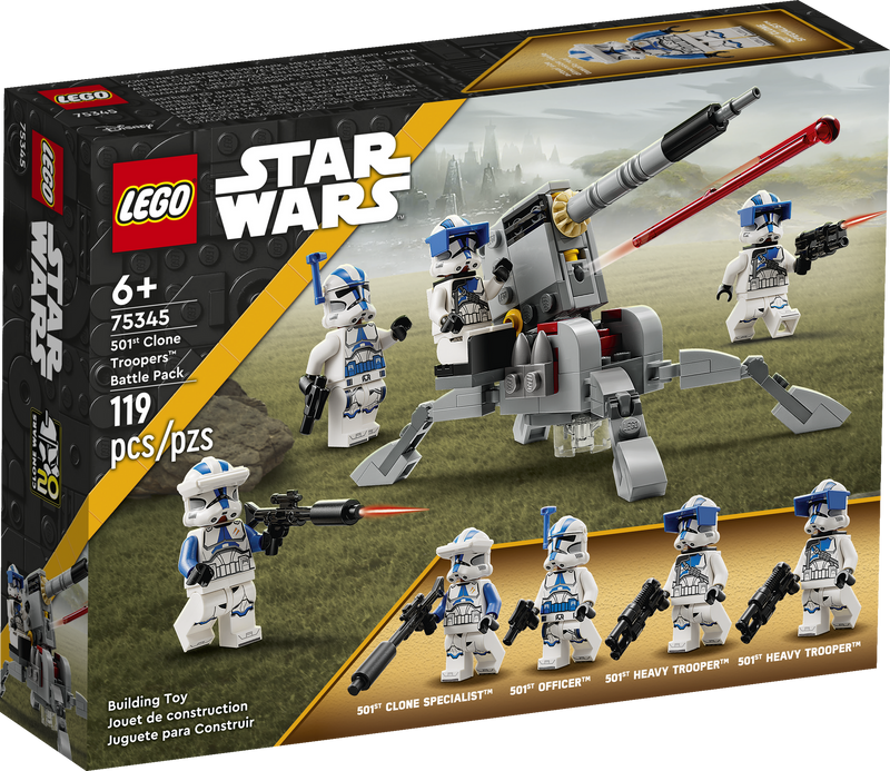 501st Clone Troopers Battle Pack - Lego Star Wars 75345