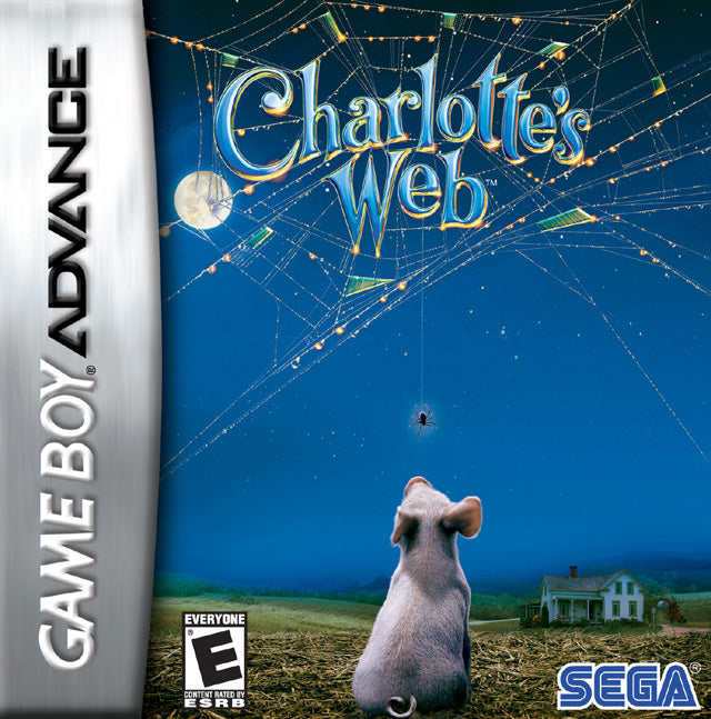 Charlottes Web - Nintendo Gameboy Advance Pre-Played