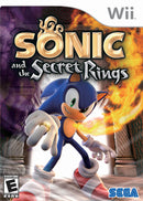 Sonic and the Secret Rings Front Cover - Nintendo Wii Pre-Played