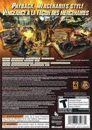 Mercenaries 2 Back Cover - Xbox 360 Pre-Played