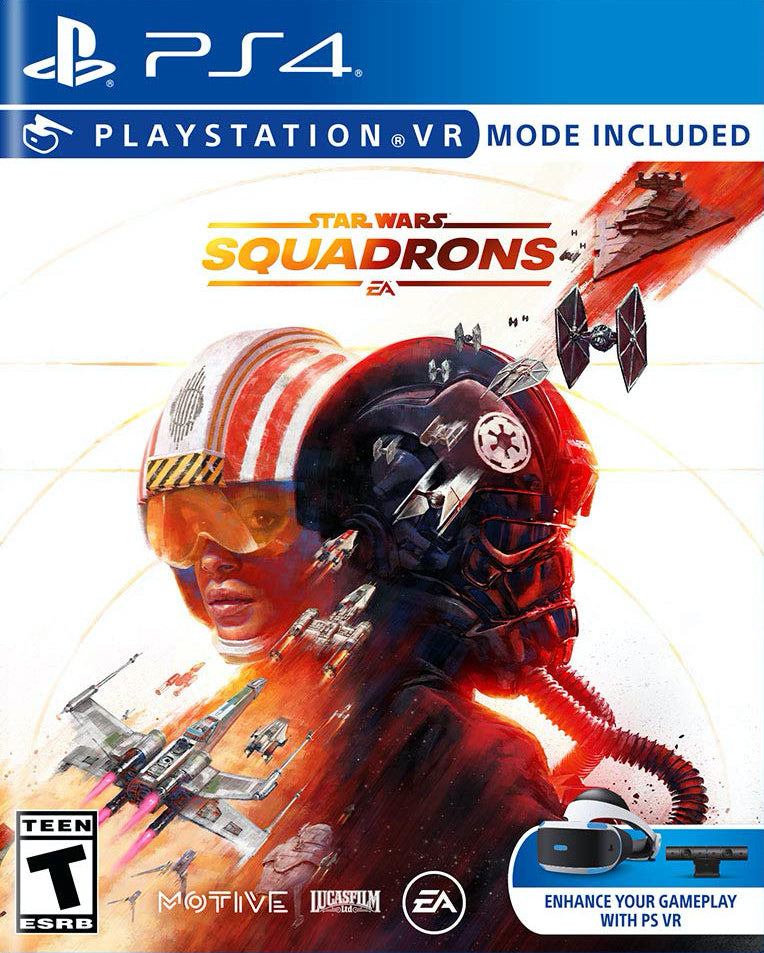 Star Wars Squadrons Front Cover - Playstation 4 Pre-Played